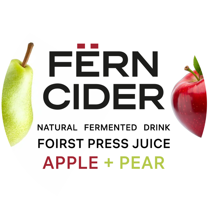 Сидр разливной  FERN ЯБЛОКО с Грушей (1л ПЭТ) Беларусь